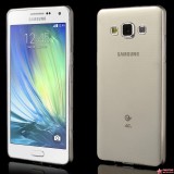 Полимерный TPU Чехол Samsung Galaxy A5 Duos SM-A500 (Серый)